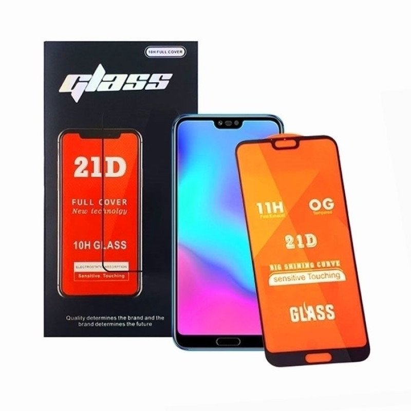Προστασία Οθόνης 21D Full Face Tempered Glass 4.5" - Χρώμα: Μαύρο