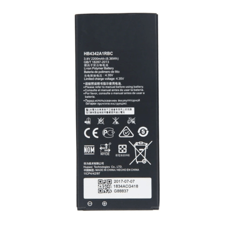 Μπαταρία Συμβατή με Huawei HB4342A1RBC για Huawei Y5II/Y5 2/Honor 5/Y6 2015/Honor 4A - 2200 mAh