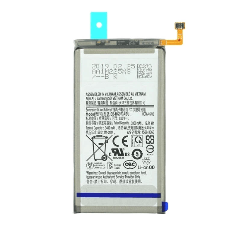 Μπαταρία Συμβατή με Samsung EB-BG973ABU για Galaxy S10 - 3400mAh