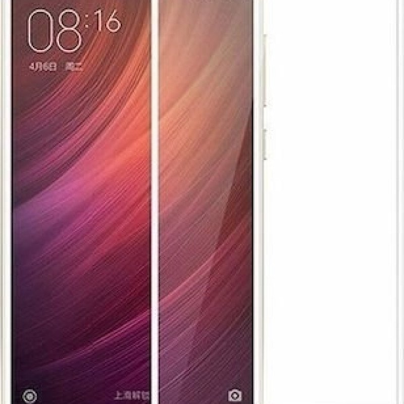 Προστασία Οθόνης Tempered Glass 5D Full Cover Full Glue 0.3mm για Xiaomi Redmi 4A - Χρώμα: Λευκό
