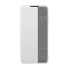 Θήκη Smart View Flip Cover για Xiaomi Redmi Note 8 Pro - Χρώμα: Ασημί