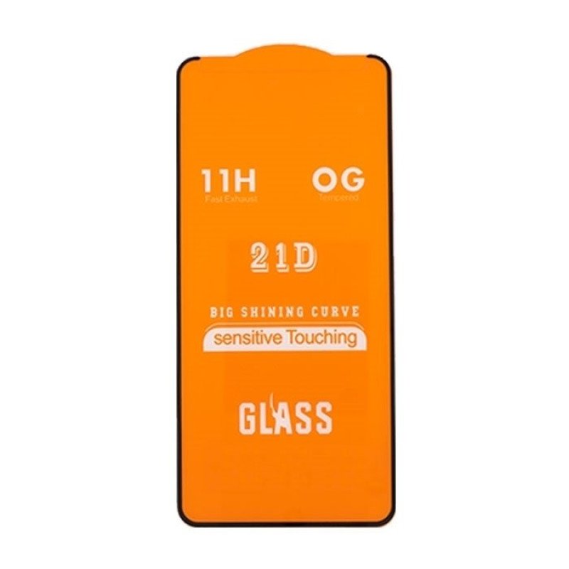 Προστασία Οθόνης 21D Full Face Tempered Glass για  Universal 5.0 inches - Χρώμα: Μαύρο