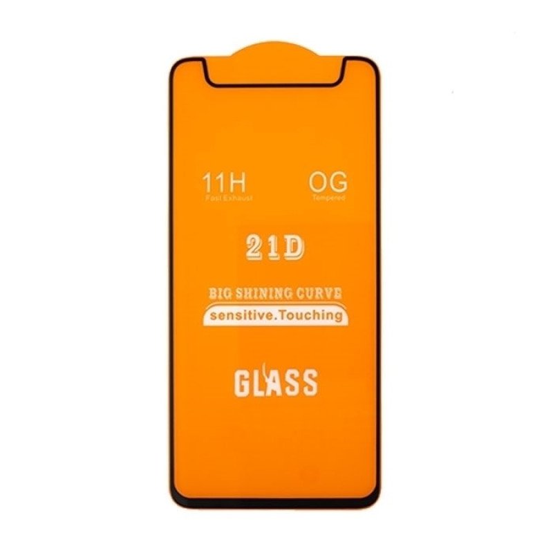 Προστασία Οθόνης 21D Full Face Tempered Glass για  Universal 5.5 inches - Χρώμα: Μαύρο