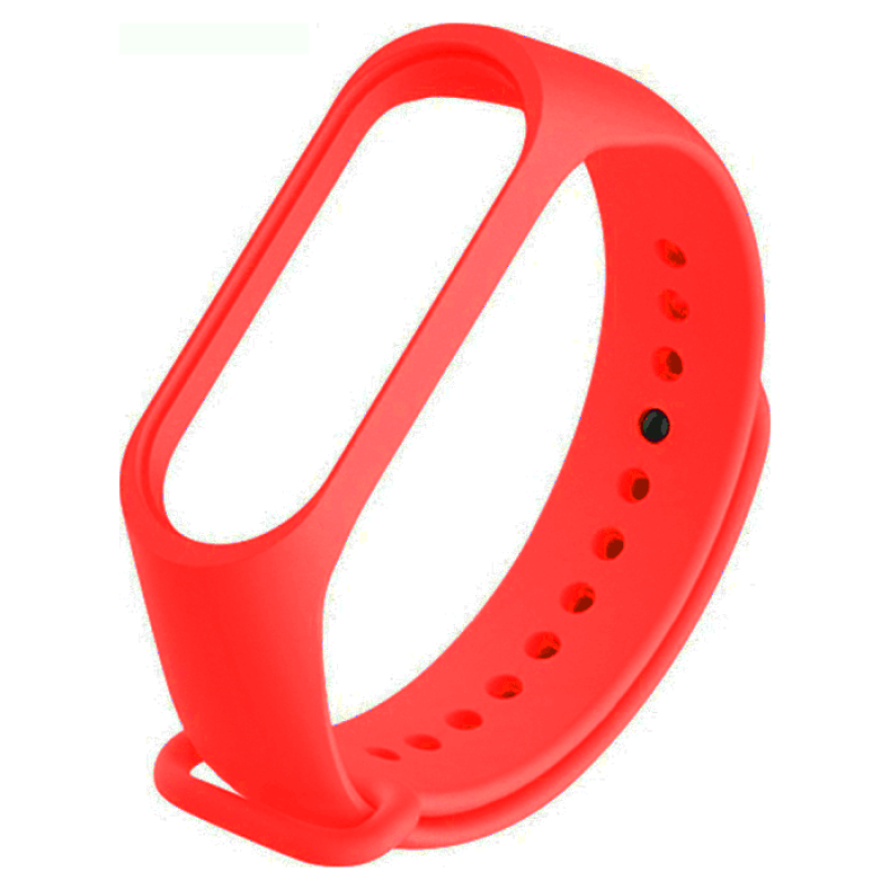 Λουράκι Σιλικόνης για Xiaomi (Mi Band 3/Mi Smart Band 4) – Xρώμα: Κόκκινο Ανοιχτό