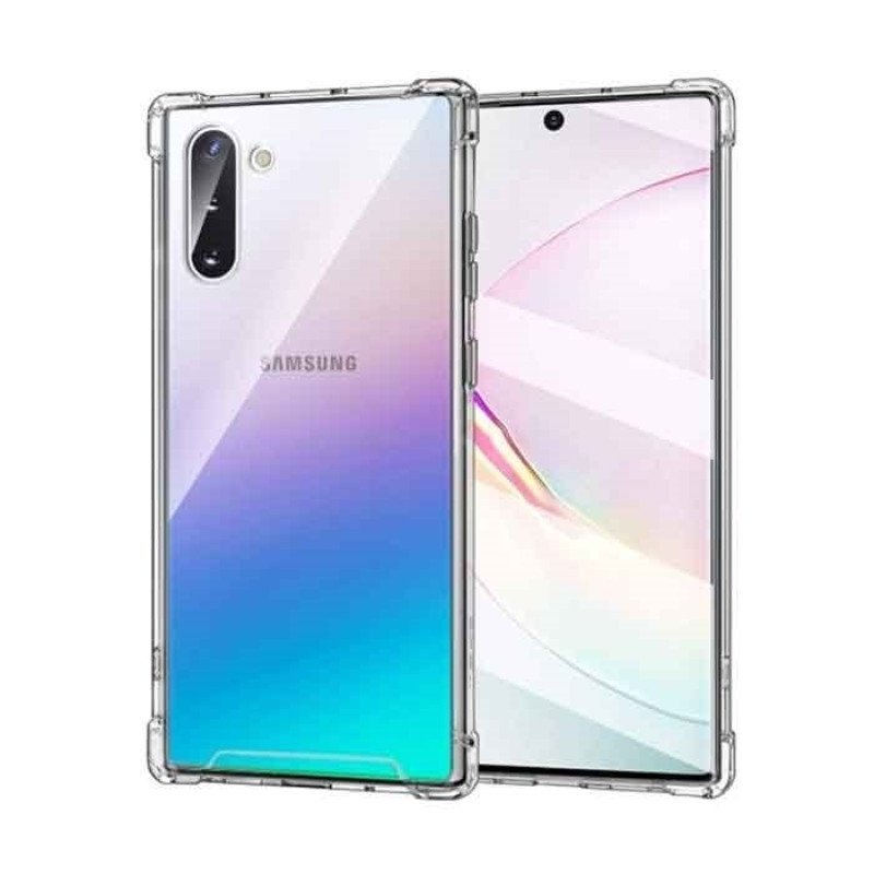Θήκη Πλάτης Σιλικόνης Anti Shock 1.5mm για Samsung N975F Galaxy Note 10 Pro/ 10 Plus - Χρώμα: Διάφανο