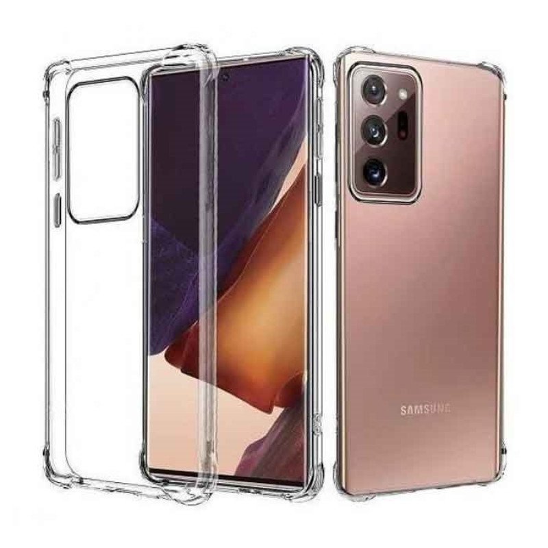Θήκη Πλάτης Σιλικόνης Anti Shock 1.5mm για Samsung N986F Galaxy Note 20 Ultra - Χρώμα: Διάφανο