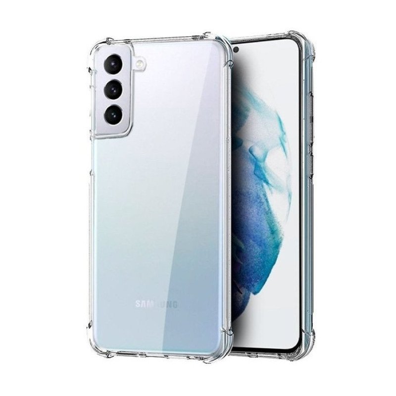 Θήκη Πλάτης Σιλικόνης Anti Shock 1.5mm για Samsung G996F Galaxy S30 Plus/S21 Plus - Χρώμα: Διάφανο