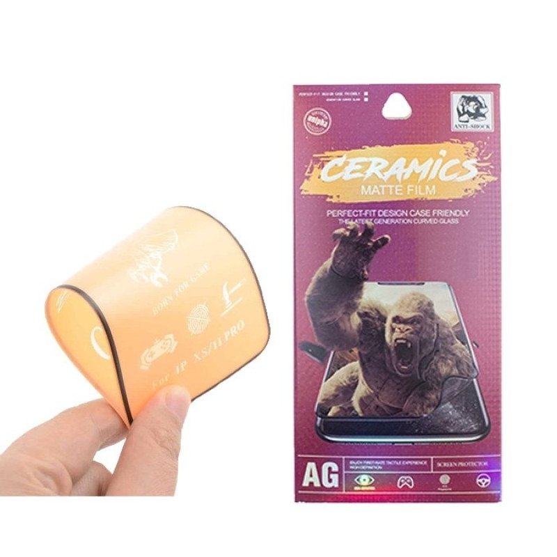 Προστασία Οθόνης 9D Ceramic Tempered Glass Matt για Apple Iphone 12 Mini 5.4