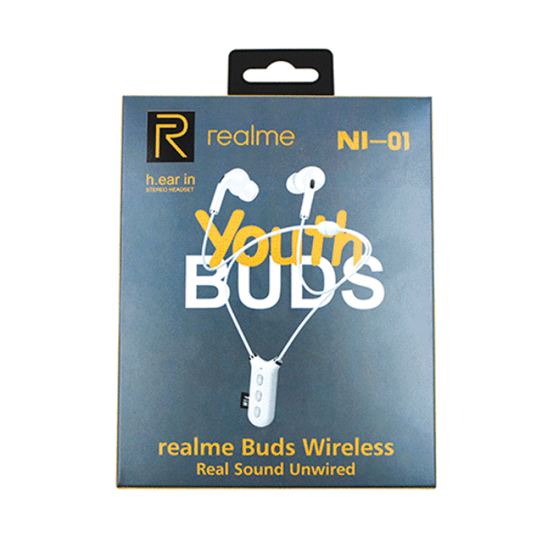 Realme Ακουστικά Bluetooth NI-01 - Χρώμα: Λευκό