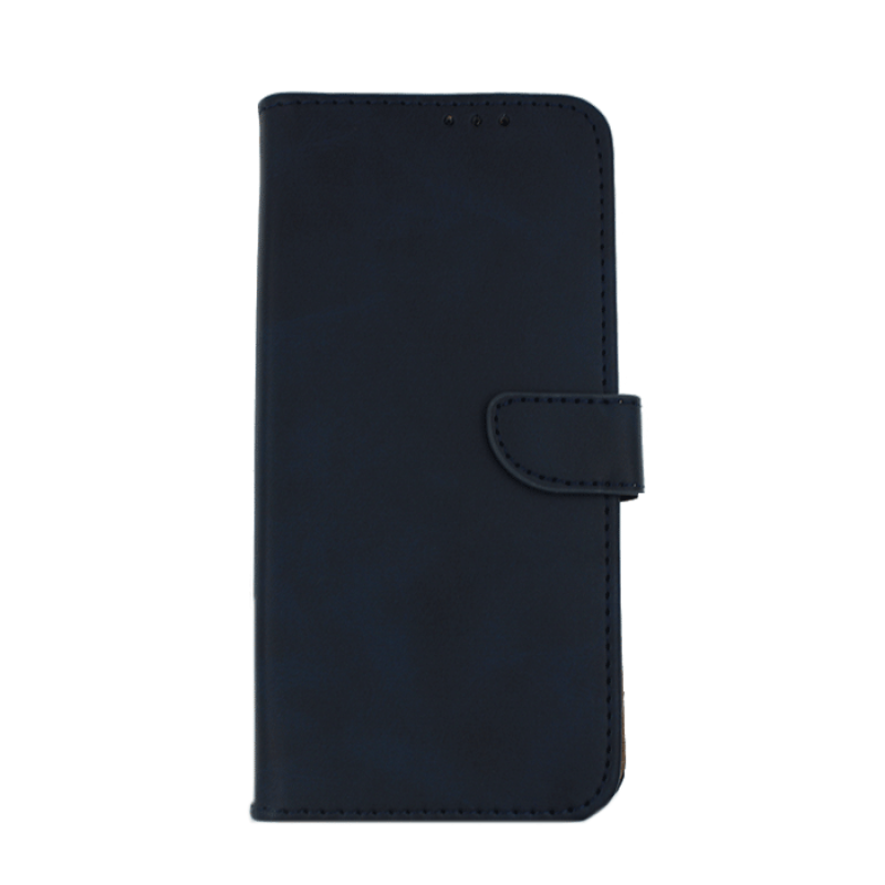 Θήκη Βιβλίο / Leather Book Case with Clip για Xiaomi Redmi 9  - Χρώμα: Μπλε
