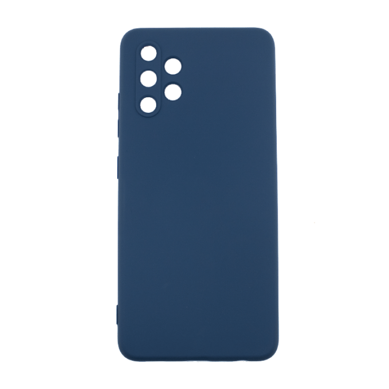Θήκη Πλάτης Σιλικόνης Soft Back Cover για Samsung A32 4G A325F - Χρώμα: Σκούρο Μπλέ