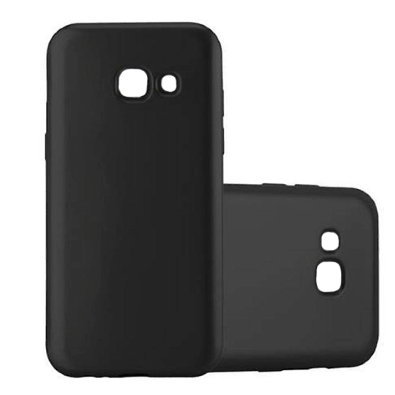 Θήκη Πλάτης Σιλικόνης Back Cover για Samsung A320F Galaxy a3 2017 - Χρώμα: Μαύρο