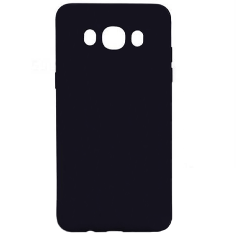 Θήκη Πλάτης Σιλικόνης Back Cover για Samsung J710 Galaxy J7 2016 - Χρώμα: Μαύρο