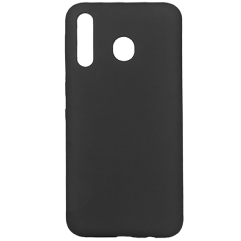 Θήκη Πλάτης Σιλικόνης Back Cover για Samsung Galaxy M30 - Χρώμα: Μαύρο