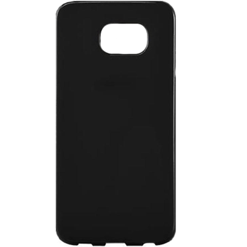 Θήκη Πλάτης Σιλικόνης Back Cover για Samsung G920 Galaxy S6 - Χρώμα: Μαύρο