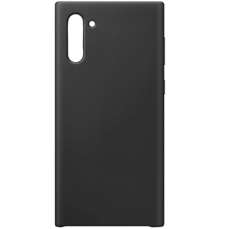 Θήκη Πλάτης Σιλικόνης Back Cover για Samsung N970 Galaxy Note 10 - Χρώμα: Μαύρο