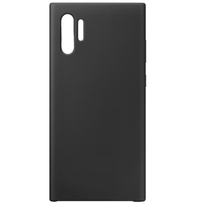 Θήκη Πλάτης Σιλικόνης Back Cover για Samsung N975 Galaxy Note 10 Pro - Χρώμα: Μαύρο