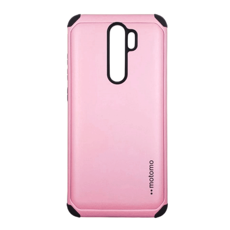 Θήκη Motomo Tough Armor για Xiaomi Redmi 9 - Χρώμα: Ροζ