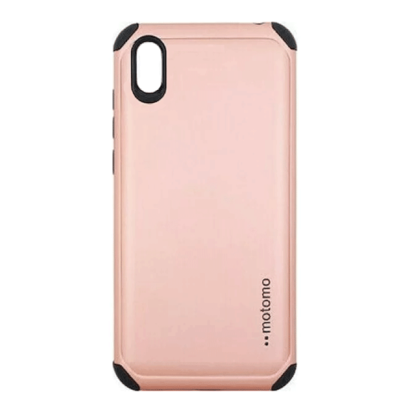 Θήκη Motomo Tough Armor για Xiaomi Redmi 9A - Χρώμα: Χρυσό Ροζ