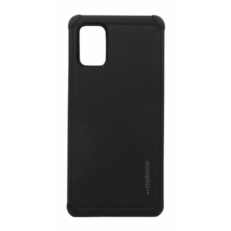 Θήκη Motomo Tough Armor για Samsung A415F Galaxy A41 - Χρώμα: Μαύρο