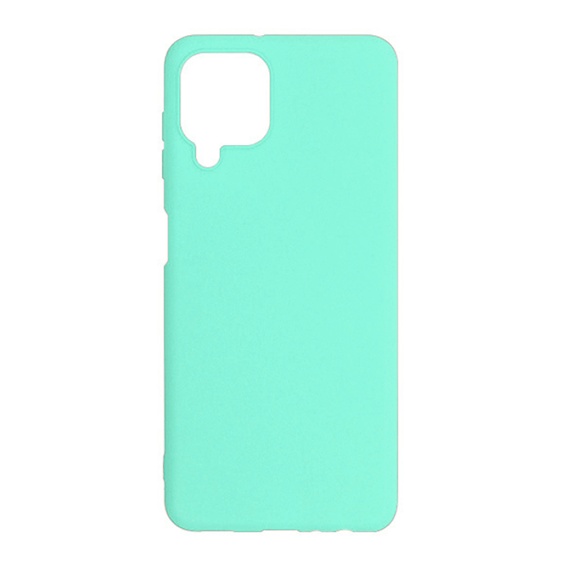 Θήκη Πλάτης Σιλικόνης Matte Back Cover για Samsung A226B Galaxy A22 4G - Χρώμα: Τιρκουάζ