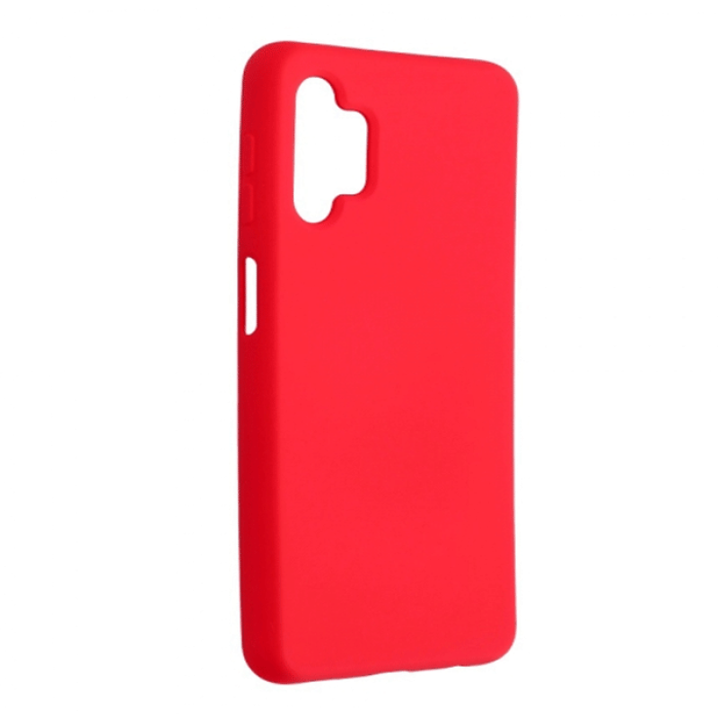 Θήκη Πλάτης Σιλικόνης Matte Back Cover για Samsung A325B Galaxy A32 4G - Χρώμα: Κόκκινο