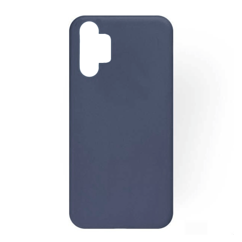 Θήκη Πλάτης Σιλικόνης Matte Back Cover για Samsung A325B Galaxy A32 4G - Χρώμα: Μπλε