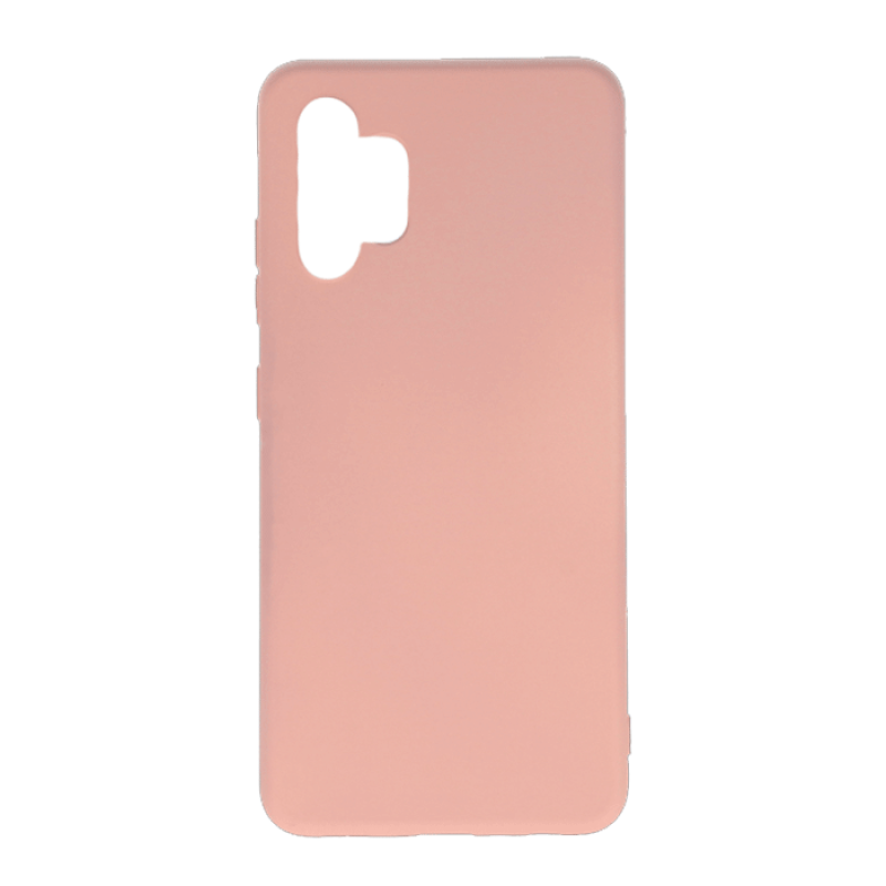 Θήκη Πλάτης Σιλικόνης Matte Back Cover για Samsung A327B Galaxy A32 5G - Χρώμα: Χρυσό Ροζ