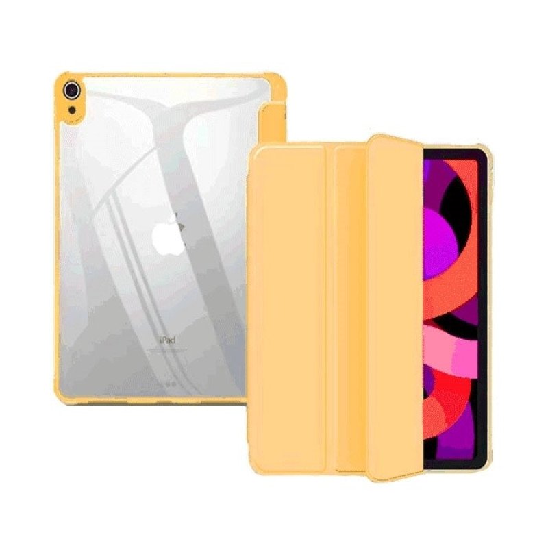 Θήκη Slim Smart Tri-Fold Cover New Design για Ipad 7/8/9 10.2" - Χρώμα: Πορτοκαλί