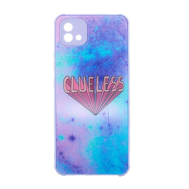Θήκη Πλάτης Σιλικόνης για Realme C11 2021  - Χρώμα: Μπλε με Σχέδιο