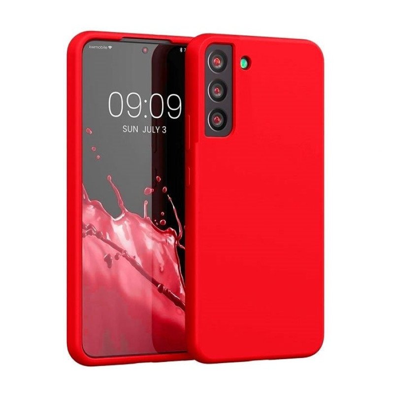 Θήκη Πλάτης Σιλικόνης Soft HQ για Iphone 13 Pro Max - Χρώμα : Koκκινο