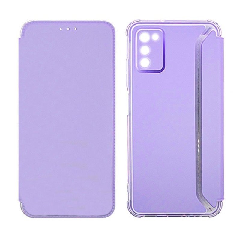 OEM Θήκη Βιβλίο New Elegance Book για Samsung Galaxy A02s - Χρώμα: Μωβ