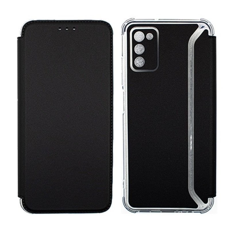 OEM Θήκη Βιβλίο New Elegance Book για Samsung Galaxy A02s - Χρώμα: Μαύρο