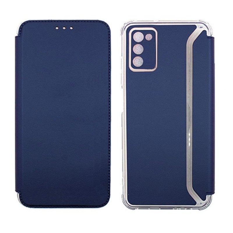OEM Θήκη Βιβλίο New Elegance Book για Samsung Galaxy A03s - Χρώμα: Σκούρο Μπλε