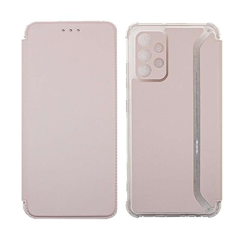 OEM Θήκη Βιβλίο New Elegance Book για Samsung Galaxy A32 5G - Χρώμα: Ανοιχτό Ροζ