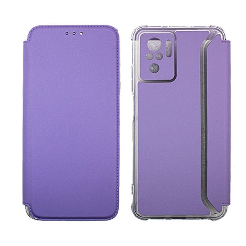 OEM Θήκη Βιβλίο New Elegance Book για Xiaomi Redmi Note 10S - Χρώμα: Μωβ