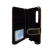 Θήκη Πορτοφόλι για Samsung Galaxy Z Fold 3 5G - Χρώμα: Καφέ B09MVYN4M2