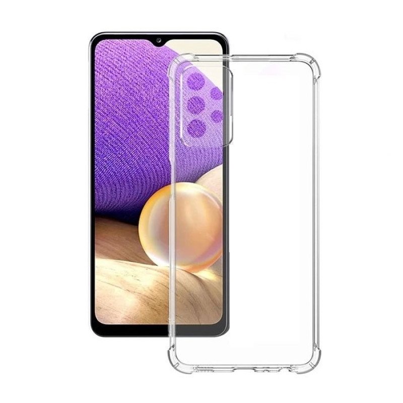 Θήκη Πλάτης Σιλικόνης Anti Shock 1.5mm για Samsung Galaxy A73 5G - Χρώμα: Διάφανο