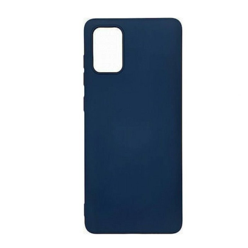 Θήκη Πλάτης Σιλικόνης Soft HQ για Xiaomi Redmi Note 10 5g - Χρώμα : Σκούρο Μπλε