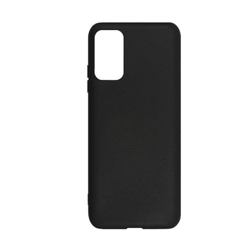 Θήκη Πλάτης Σιλικόνης Soft HQ για Xiaomi Redmi Note 10 5g - Χρώμα : Μαύρο