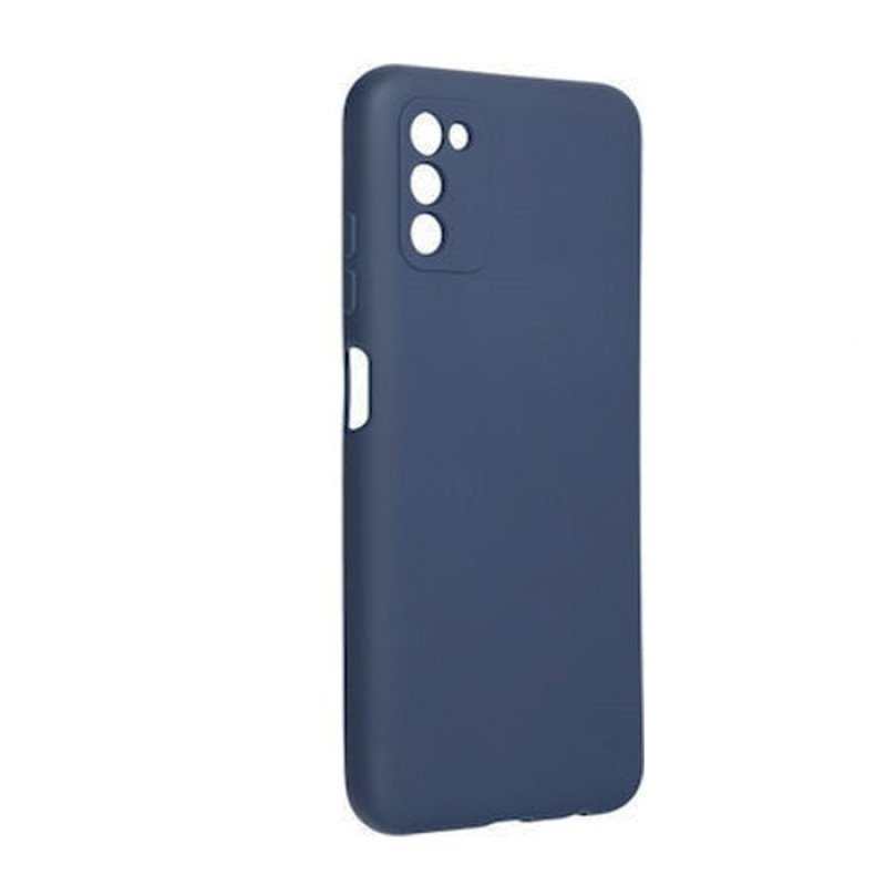 Θήκη Πλάτης Σιλικόνης Soft HQ για Samsung Galaxy A03S  - Χρώμα : Σκούρο Μπλε