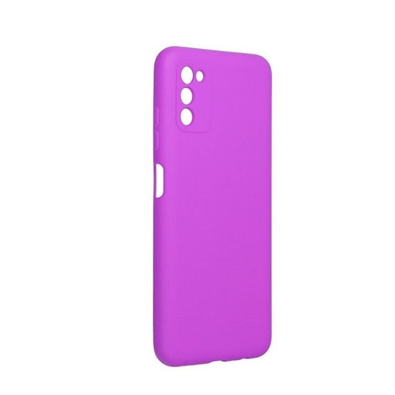 Θήκη Πλάτης Σιλικόνης Soft HQ για Samsung Galaxy A03S  - Χρώμα : Μωβ