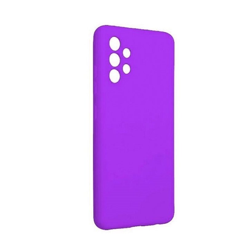 Θήκη Πλάτης Σιλικόνης Soft HQ για Samsung Galaxy A32 4G - Χρώμα : Μωβ
