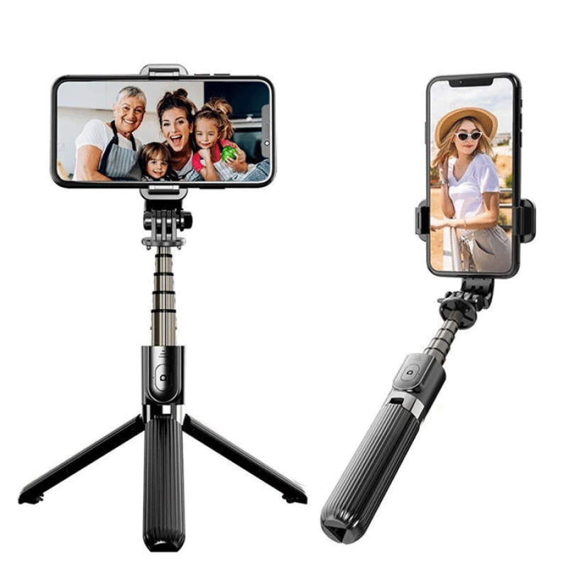 L08 Gimbal Stabilizer Mobile Selfie Stick Tripod for Wireless Video Record Selfie Stander