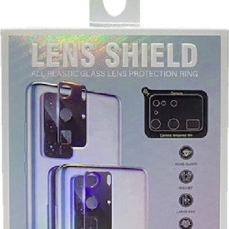 Lens Shield Camera Glass για Iphone 12 - Χρώμα: Μαύρο