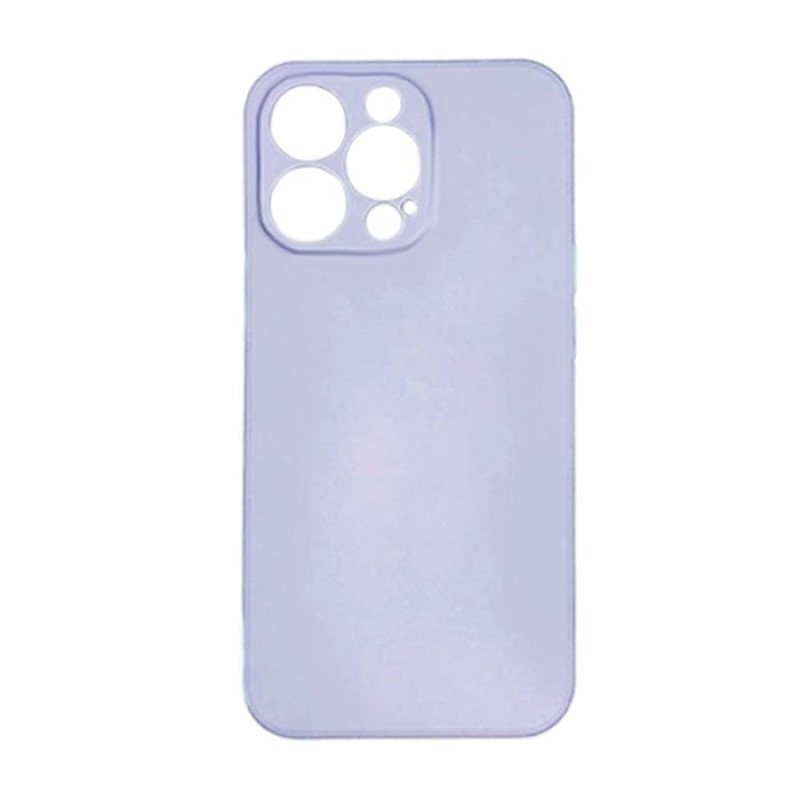 Θήκη Πλάτης Σιλικόνης Soft Back Cover για Iphone 14 Pro Max - Χρώμα: Λιλά