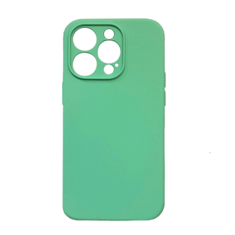 Θήκη Πλάτης Σιλικόνης Soft Back Cover για Iphone 14 Pro - Χρώμα: Τιρκουάζ