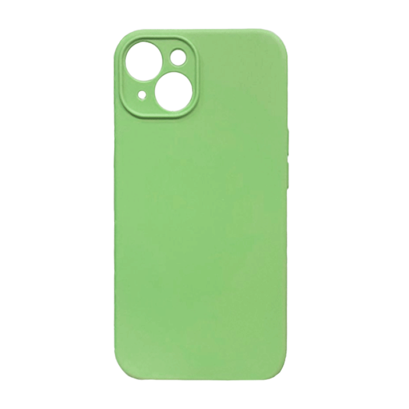 Θήκη Πλάτης Σιλικόνης Soft Back Cover για Iphone 14 - Χρώμα: Σκούρο Πράσινο