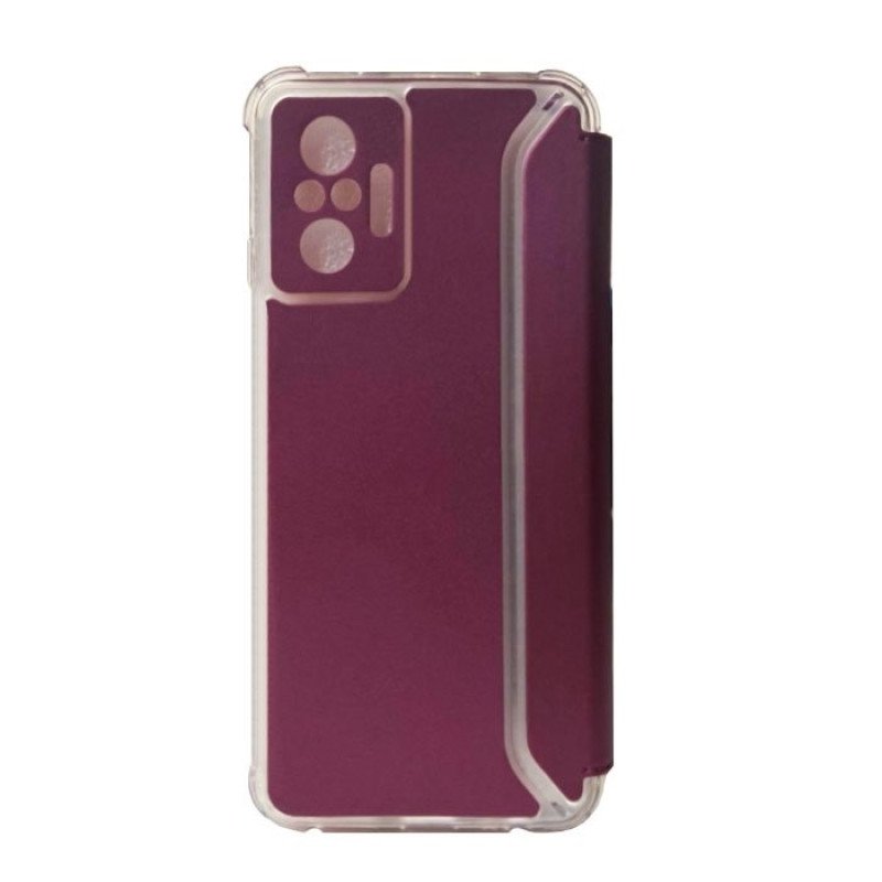 OEM Θήκη Βιβλίο New Elegance Book για Xiaomi Redmi Note 10 Pro - Χρώμα: Μπορντό