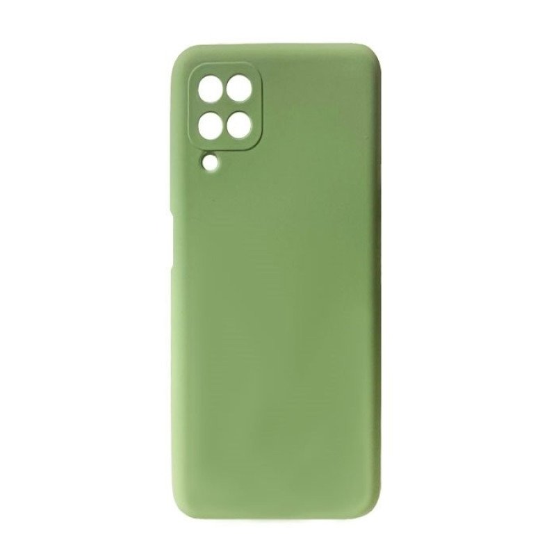Θήκη Πλάτης Σιλικόνης Soft HQ για Samsung Galaxy A12 A125 - Χρώμα : Πράσινο